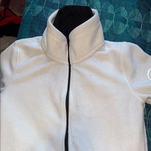 Calvin Klein zip up collared sweater